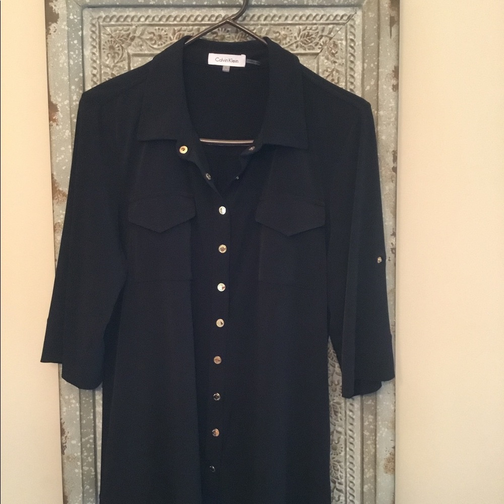 Calvin Klein Black Top. XL